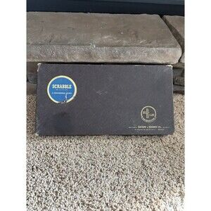 Vintage Scrabble Board Game 1948-1963 Selchow & Righter